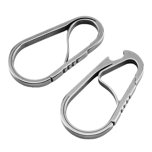 Mousqueton léger en acier inoxydable anneau portable outils essentiels de <span class=keywords><strong>camping</strong></span> d'escalade pour la montagne vente en gros - Product Image 1