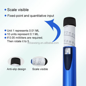 Injecteur d'<span class=keywords><strong>insuline</strong></span> en métal réutilisable V2 avec capuchon à clipser pour usage personnel et commercial - Product Image 5