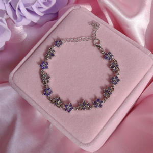 <span class=keywords><strong>Rapunzel</strong></span> <span class=keywords><strong>flor</strong></span> corona enlace cadena brazalete latón lindo dulce enlace pulsera - Product Image 5