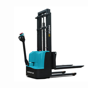7M Kinh Tế Thiết Kế Điện Pin Hoạt Động Sản Xuất Máy 6M Xe Nâng 5M Điện Điện Pallet Stacker Cần Cẩu - Product Image 2