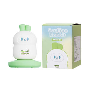 Veilleuse Lapin Mignon pour Enfants, Lampe de Nuit en Silicone LED Rechargeable pour Bébé, Lampe de Chevet Adorable pour Chambre d'Enfant - Product Image 6