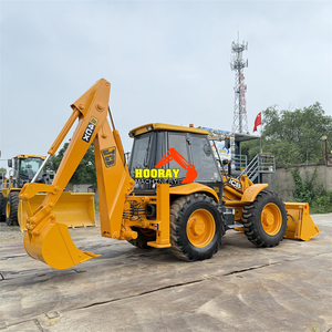 Used JCB 4CX 3CX Backhoe Loader 4WD High Efficiency Pump Motor Good Condition Original Engine Construction Machinery Stock Ready - Product Image 1