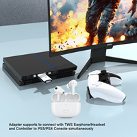 Contrôle sans fil Adaptateur universel de manette de jeu Connexion USB-C Prend en charge le contrôle de mouvement pour les joueurs multiplateformes Accessoire de jeu