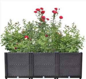 Boîte de <span class=keywords><strong>pot</strong></span> de légumes <span class=keywords><strong>en</strong></span> <span class=keywords><strong>plastique</strong></span> à combinaison épissable <span class=keywords><strong>en</strong></span> gros <span class=keywords><strong>pour</strong></span> le <span class=keywords><strong>semis</strong></span> de légumes du jardin domestique et les arrangements floraux de balcon - Product Image 2