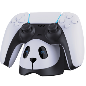 Đáng Yêu Gấu Trúc Điều Khiển Sạc Nhanh Đứng Kép Sạc <span class=keywords><strong>Dock</strong></span> Cho Ps5 Gamepad Sạc - Product Image 1