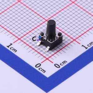 TS4570TP Tactile Switch SMD-4P,4.5x4.5mm Switch Single Pole Single Throw Round Button 2.5N Vertical Mount - Product Image 1