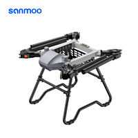 Sanmoo S100PRO Châssis de drone agricole multirotor industriel pliable pour pulvérisation et semis, charge utile lourde de 100 kg