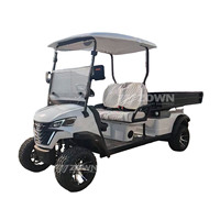 Nouveauté ZOWN Buggy, véhicule utilitaire à 4 roues, boîte de chargement, chariot de golf électrique 48V, certifié CE, autonomie de 90 km, pneus tout-terrain, 1-2 places