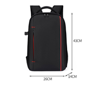Sac à dos pour appareil photo reflex numérique, drone, multifonctionnel, imperméable, grande capacité, personnalisé en usine, professionnel, support pour trépied, sac de photographie Sony