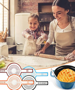 Alfombrilla de silicona para hornear Syh163 al por mayor con asa larga, antiadherente, reutilizable, para masa y pan - Product Image 2