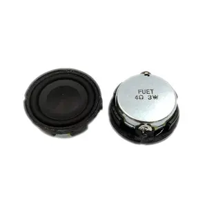 Speaker Desibel Tinggi 3Watt, Pengeras Suara Diameter 23MM 4Ohm, Pengeras Suara Kecil Jarak Penuh, Perangkat Suara Gelap