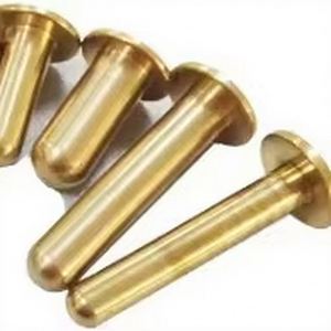 Composants de quincaillerie personnalisés en laiton et acier inoxydable - Usinage CNC avec services de tournage et perçage de précision pour usinage disponible - Product Image 1