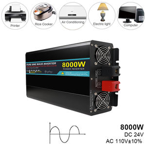 Convertisseur solaire hybride à onde sinusoïdale pure 8KW 48V DC vers AC 220V 230V 30A pour le stockage d'énergie domestique et le camping - Product Image 6