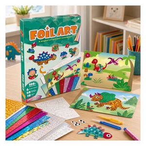 Set de Pintura Mágica con Láminas de Unicornio, Tarjetas de Espuma Iridiscentes, Arte Fantástico, Actividad Interior, Sorpresa de Cumpleaños para Niñas Pequeñas - Product Image 6