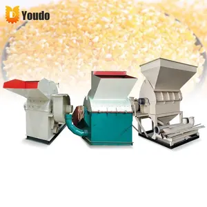 Comprehensive Nut Shell Herb Waste Wood Chips Crushing Hammer Mills And Maize Cob Corn Stalk Wooden Logs Crusher Grinder Machine