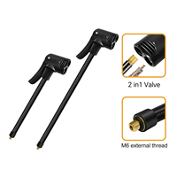 Vente en gros 2 en 1 Schrader & Presta à M6 Valve buse de gonflage de pneu de voiture tuyau de gonflage de pneu moto camion tuyau de gonflage d'air