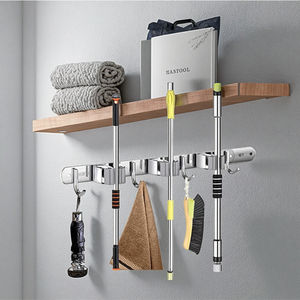 منظم ممسحة المكنسة الموفرة للمساحة من يوتو للحمام والمطبخ وحلول التخزين المنزلية - Product Image 2