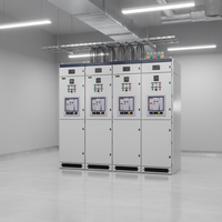 Armoire de distribution électrique industrielle intérieure personnalisée, armoire de contrôle PLC OEM sur mesure à basse tension, armoire MCC extractible