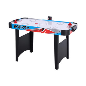 REAHOISY-Ensemble de table de <span class=keywords><strong>hockey</strong></span> sur <span class=keywords><strong>air</strong></span> intérieur de 48 pouces avec moteur 12V puissant, tableau de bord numérique à LED en MDF, 2 rondelles et 2 poussoirs pour enfants et adultes - Product Image 1