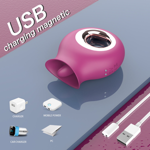 Groothandel Dubbele Stimulatie met Vibratie en Likfunctie Tong Vibrerende Likkende Clitoris Vibrator in Seksartikelen Vrouwen - Product Image 4
