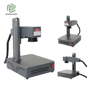 20W Mini Portable Fiber Laser Marking Machine Metal Laser Marking And Engraving Engraver