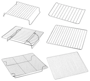 Grille commerciale personnalisable de séchage et de refroidissement en acier inoxydable 304 résistante aux hautes températures pour fours de cuisson des aliments