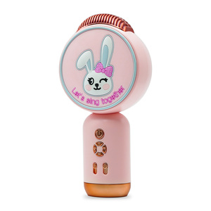 Baby Rabbit X3 Wireless <b>Microphone</b> Audio Integrated Singing Machine Portable Speaker <b>for</b> Baby Toy - Product Image 4