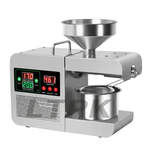 LT-X8S Small Extraction Commercial Peanut Home Pumpkin Palm Sunflower Black Seed Olive Mini Cold Oil Press Machine