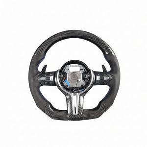 Volante de Fibra de Carbono para <span class=keywords><strong>BMW</strong></span> X6 G06 X7 G07 G16 Serie 8 G87 M2 M1 M2 Lci F80 M3 G80 E46 E93 E92 E9x M4 F82 G82 - Product Image 4