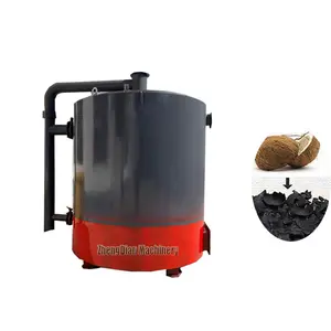 Hardwood charcoal making machine /Bamboo charcoal furnace /Natural charcoal making machine