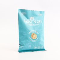 Sacs d'emballage de bonbons en plastique respectueux de l'environnement Paquet de pop-corn laminé vide Sachet Cracker thermoscellé réutilisable Mylar sac personnalisé