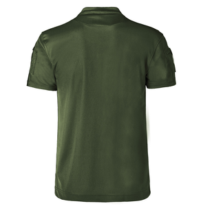 เสื้อยืดคอกลม DFT0301 แห้งเร็ว แขนสั้น สีน้ำตาล สีกากี สีเขียว สีดำ สีเทา - Product Image 5