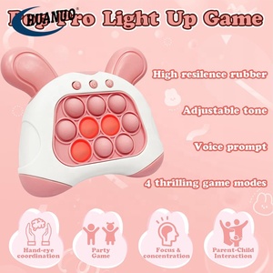 Rompecabezas de velocidad rápida para niños, juguetes de consola de juegos, juego de burbujas de empuje rápido, juguetes sensoriales iluminados - Product Image 4