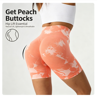 Nouvelle Collection Été – Short de Yoga Femme Uni à Taille Élastique, Taille Haute, Sans Couture, Effet Push-Up, 3/4, pour Sport, Cyclisme, Fitness, Course et Entraînement