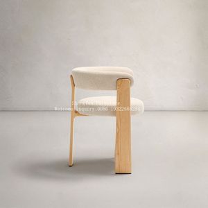Sedia Classica e Semplice, Forma Elegante, Stile Rustico per Sala da Pranzo, Caffetteria, Colore Legno Naturale, <span class=keywords><strong>Sedie</strong></span> in Legno per Ristorante - Product Image 2