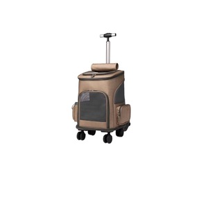 Fábrica BSCI, Maleta con Ruedas para Mascotas, Portátil, de Viaje, Diseño Nuevo, 4 Ruedas, para Perros y Gatos, Fácil de Transportar - Product Image 5