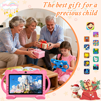 Tablet Anak Android 12 7 Inci Terlaris 1.2GHz 2GB RAM Baterai 3000mAh Wi-Fi Resolusi 1024x600 Produk Baru