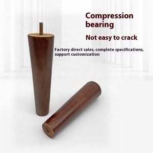 4x Wooden Tapered Furniture Legs Replacement Feet For Sofa Chair Table Cabinet | UK - View #9