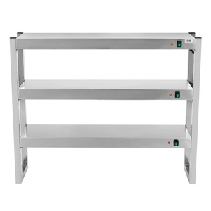 Lámpara Calentadora de Alimentos Comercial de Acero Inoxidable, con Bombillas, de Tres Niveles, para Pollo Frito, Suministros para Restaurantes y Hoteles Franceses - Product Image 1