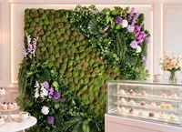 Panneaux muraux artificiels Bagang, nouveau design personnalisé, style jungle, plantes verticales, mur végétal, herbe verte pour la maison