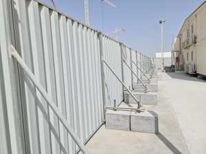 Chất lượng cao tạm thời Màu Trái phiếu hàng rào Bảng điều khiển cho tấm tôn miễn phí đứng tạm thời thép tích trữ Bảng điều khiển hàng rào - Product Image 6