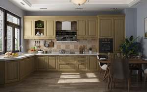 ตู้ไม้อัดหรูหรา เฟอร์นิเจอร์ร้านอาหารสั่งทำ ตู้โชว์ ตู้เก็บของ  รักษ์โลก กันน้ำ ทันสมัย ผลิตในโรงงานจีน - Product Image 4