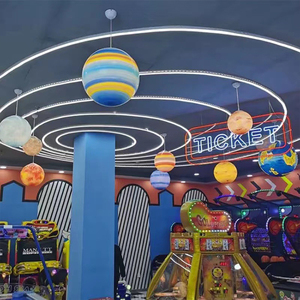 Giá tốt nhất siêu thị tùy chỉnh 220V 15W 60W sắt nghệ thuật nhôm trắng đen 6000K trong nhà treo trần tuyến tính dẫn ánh sáng mặt dây chuyền - Product Image 1