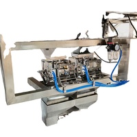 Machine d'emballage automatique pour fruits et légumes en conteneurs plastiques à clapet pour chou frisé, laitue, tomate