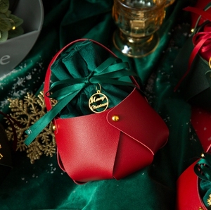 <span class=keywords><strong>ถุง</strong></span><span class=keywords><strong>ห่อ</strong></span>แอปเปิ้ล<span class=keywords><strong>ผล</strong></span><span class=keywords><strong>ไม้</strong></span>สำหรับวันหยุด, กระเป๋าหนังสำหรับห่อของขวัญในเทศกาลคริสต์มาสอีฟ - Product Image 3