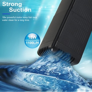 WEIPRO Grande Plástico Ajustável Fluxo De Água Interno Do Aquário Bomba De Filtro 18W Multi-Filtragem Submersível Filtro De Tanque De Peixes - Product Image 3