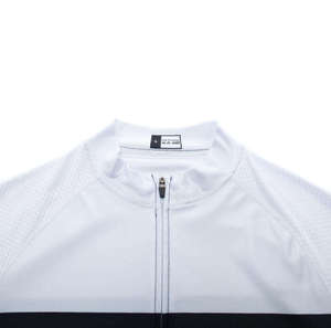 Maillot de cyclisme personnalisé par sublimation, séchage rapide, tissu respirant en maille, ourlet antidérapant, 3 poches arrière, logo personnalisé pour hommes et femmes, route - Product Image 3