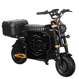 High-End Scooter Aluminum Frame 12000W 72V100Ah 250 Range Removable Battery NFC Smart Unlock Full GT-M6 Dual Motor Dual Motor Du - Product Image 3