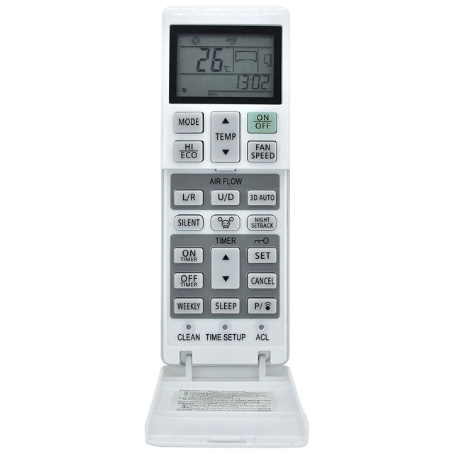 RLA502A700B Replaced Remote for Mitsubishi AC Air Conditioner RLA502A700L RLA502A700S RLA502A700K RLA502A700L RLA502A701R