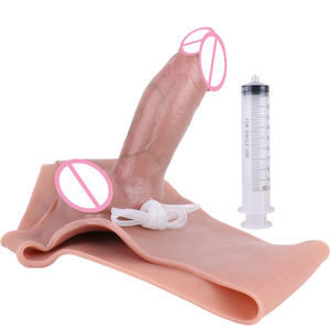 Vente <span class=keywords><strong>en</strong></span> gros d'usine de pantalons gode <span class=keywords><strong>en</strong></span> silicone gros pénis réel éjaculant gode éjacule portable pour femmes sex-toy lesbien boutique <span class=keywords><strong>en</strong></span> <span class=keywords><strong>ligne</strong></span> - Product Image 2